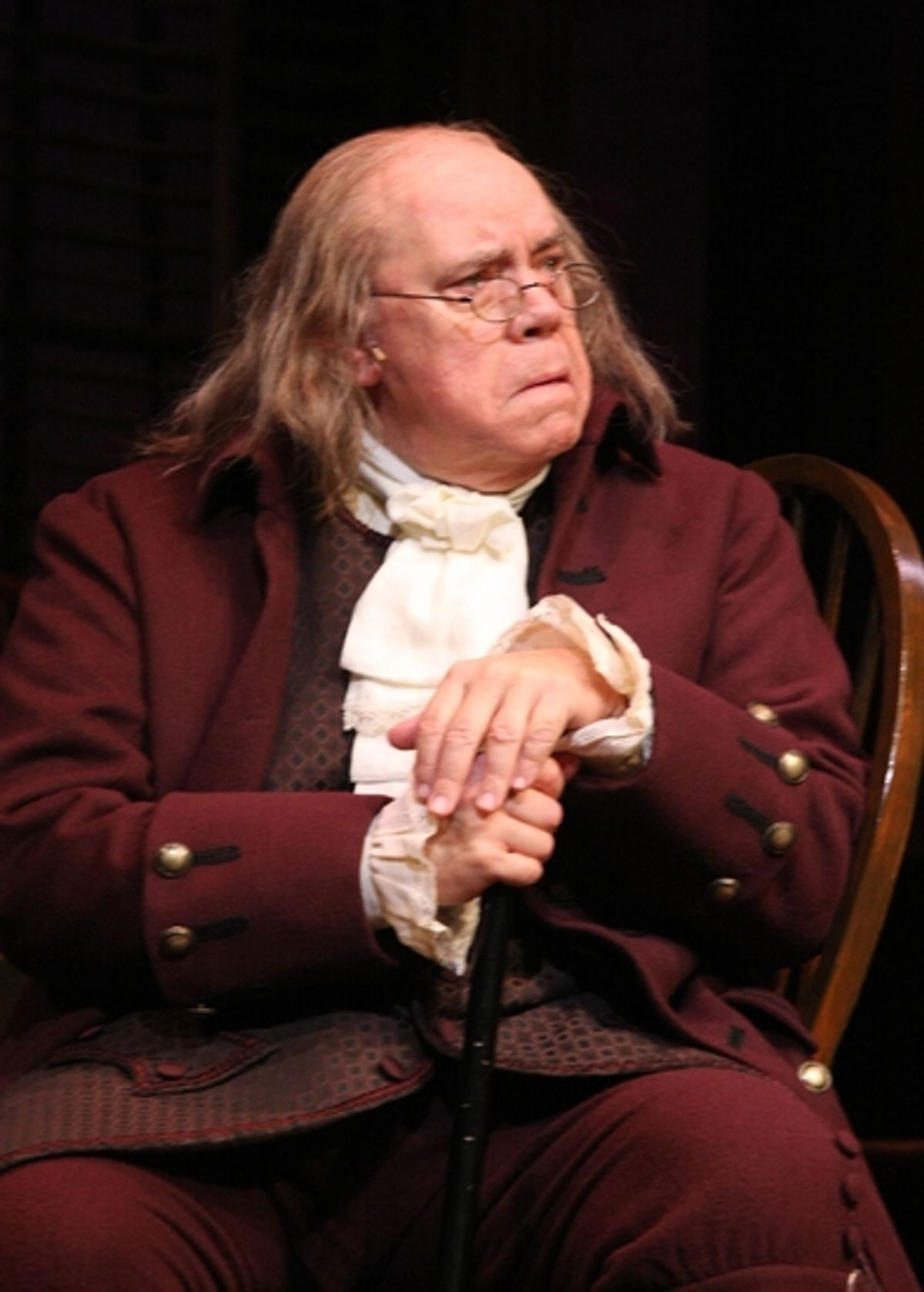 Conrad John Schuck (Benjamin Franklin) at 